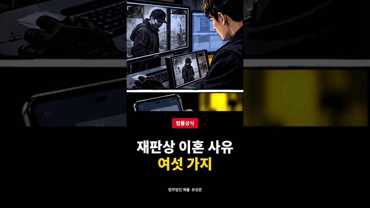 재판상 이혼 사유 여섯 가지 영상 썸네일